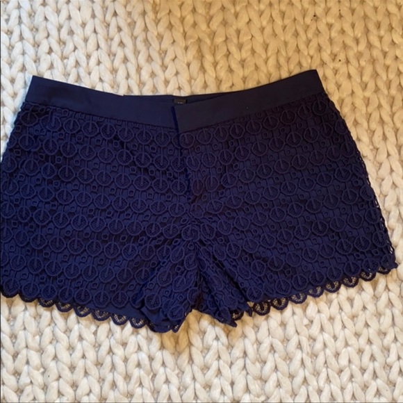 Club Monaco Navy Blue Amber shorts size 10 NWT - Picture 3 of 7